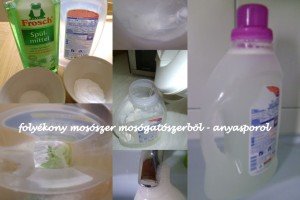 folyékony mosószer 2 mosógatószerből anyasporol